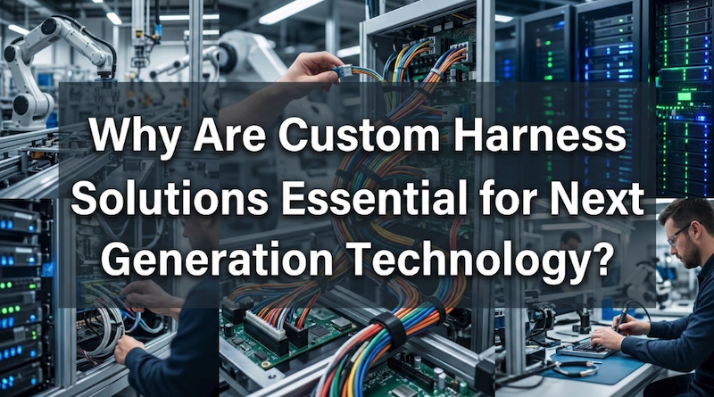 Why Are Custom Harness Solutions Essential for Next Generation Technology?
