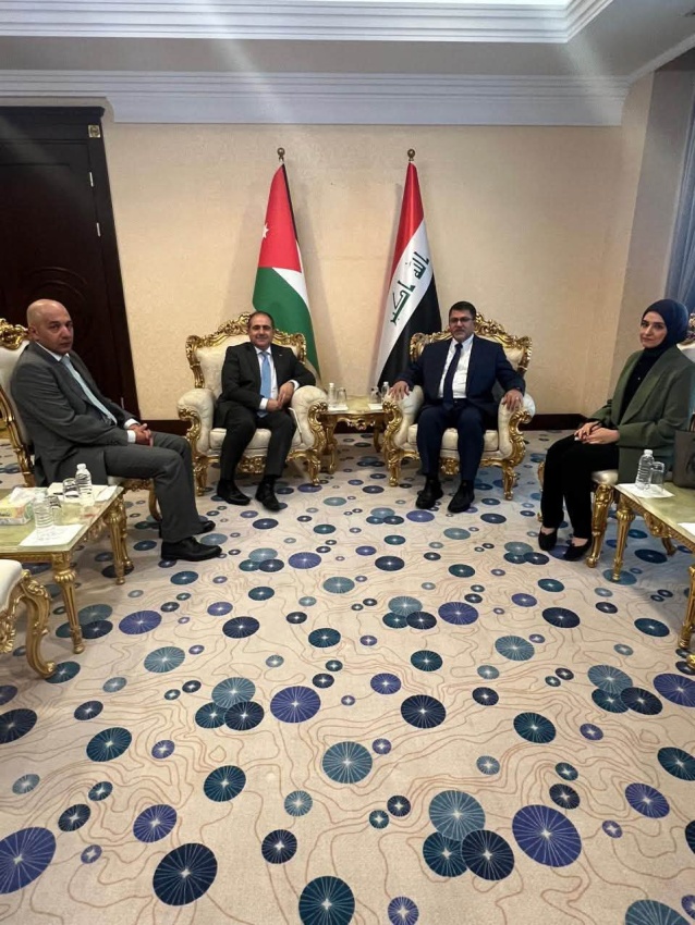 العراق والأردن يبحثان إطلاق مشاريع إستراتيجية بين البلدين وتوطين الاستثمارات