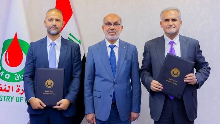 النفط توقع عقد تطوير حقلي بن عمر والسندباد مع هاليبرتون الأمريكية