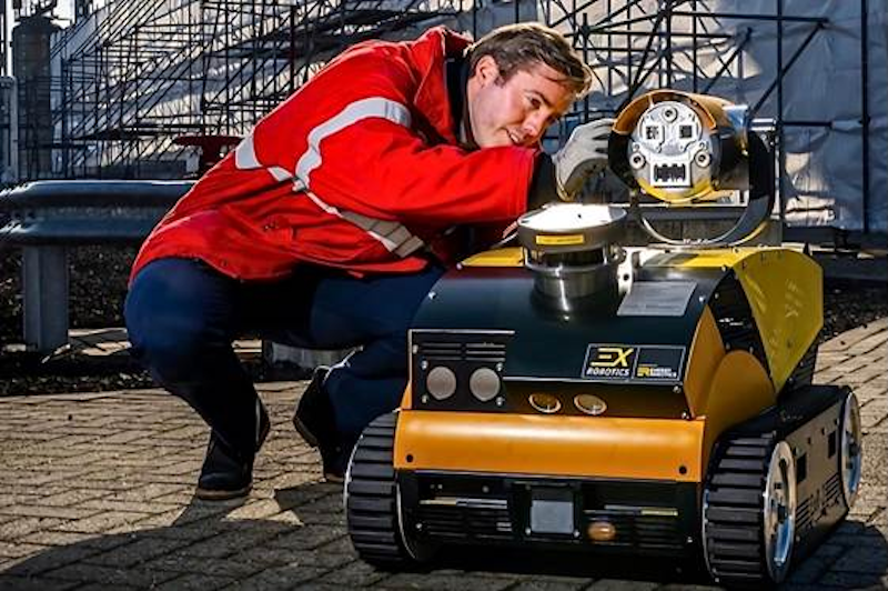ExRobotics launches UL-certified inspection robot for hazardous industrial sites in North America