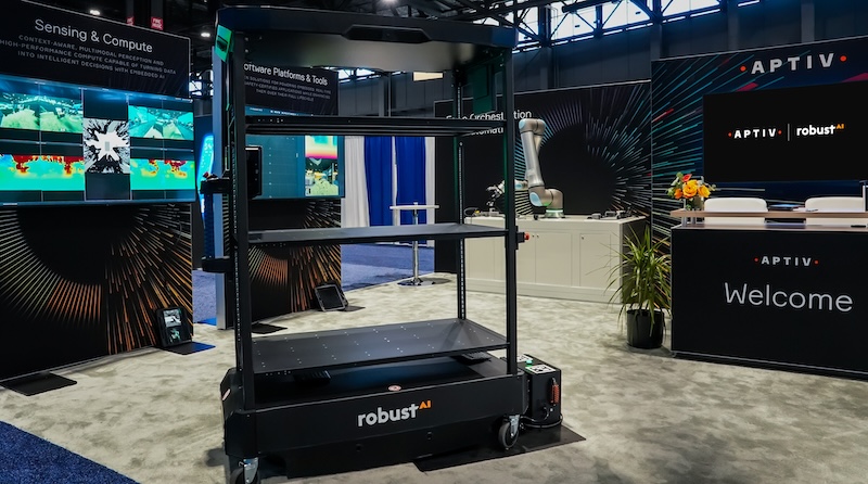 Robust.AI selects Aptiv’s AI-powered perception system for next-generation Carter warehouse robot
