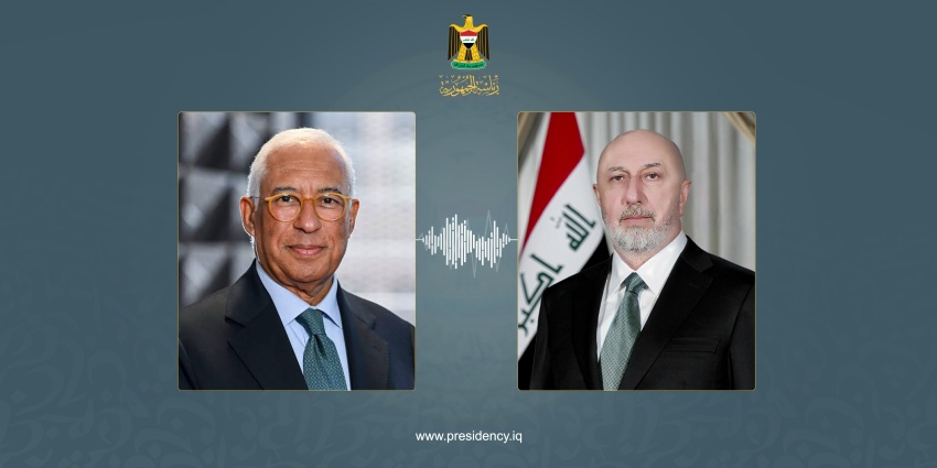رئيس الجمهورية يبحث مع رئيس المجلس الأوروبي تعزيز العلاقات والتنسيق الدولي لخفض التصعيد
