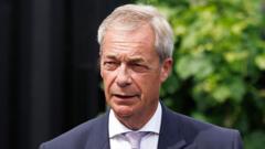 Man arrested over social media post threatening to shoot Farage