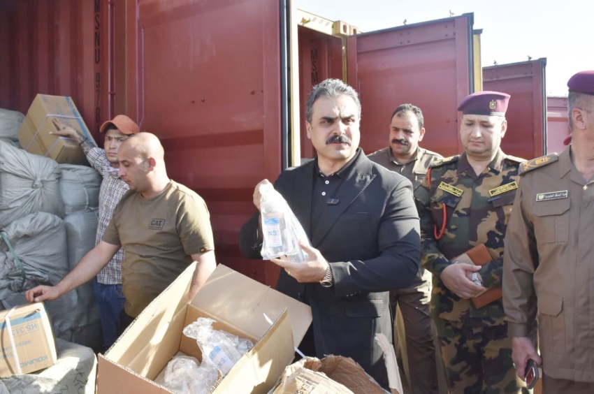 بعد إحباط محاولة تهريب إلى سوريا.. الوائلي يجري تقييماً ميدانياً في منفذ الوليد