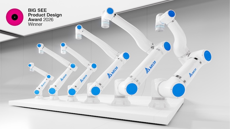 Delta D-Bot collaborative robots win BIG SEE Product Design Award 2026