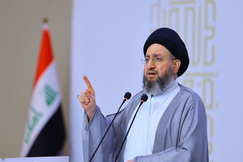 الحكيم يؤكد تأييده للقضاء في توجهاته الرامية إلى ترسيخ سيادة القانون