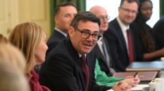 Burnham tells cabinet to tackle living costs at first meeting