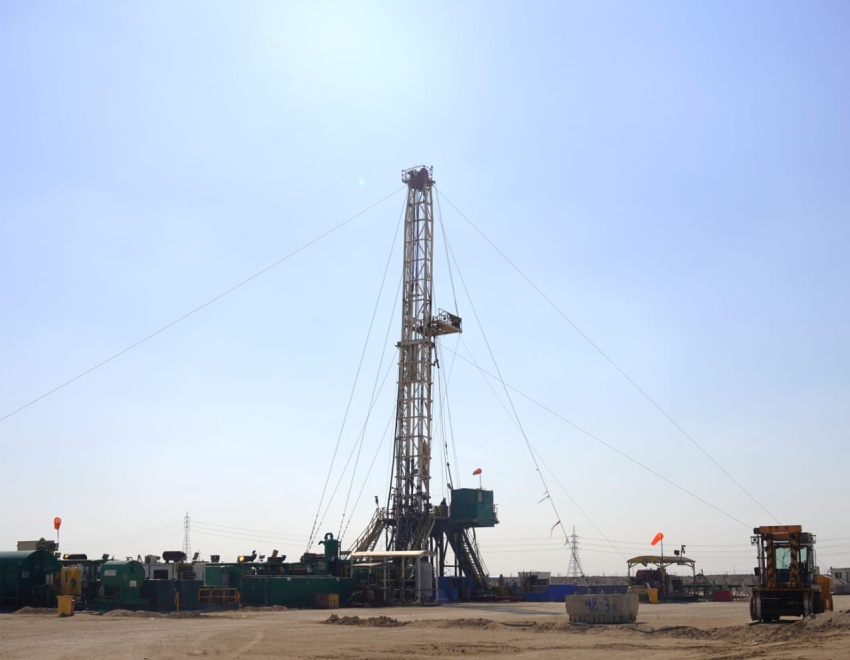 شركة الحفر العراقية تنجز استصلاح البئر النفطي ZB-693 في حقل الزبير