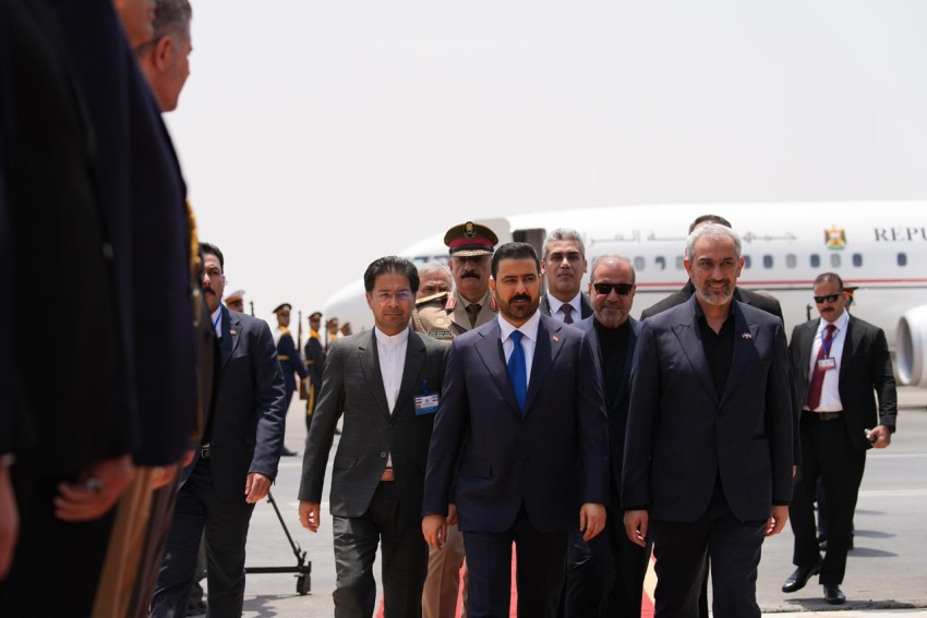 الزيدي يصل إلى طهران