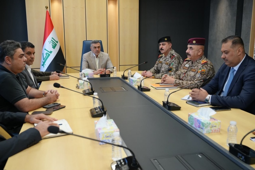 العيداني يبحث تعزيز الأمن وتأمين حركة زائري الأربعين في البصرة