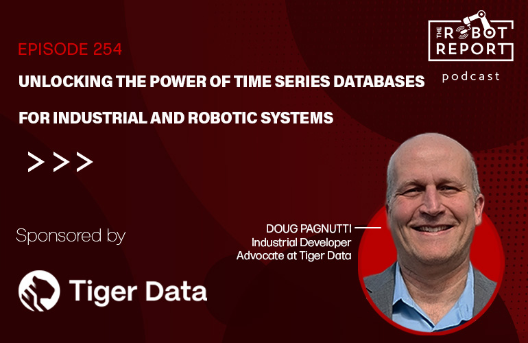 How time series databases unlock real-time data for robotics