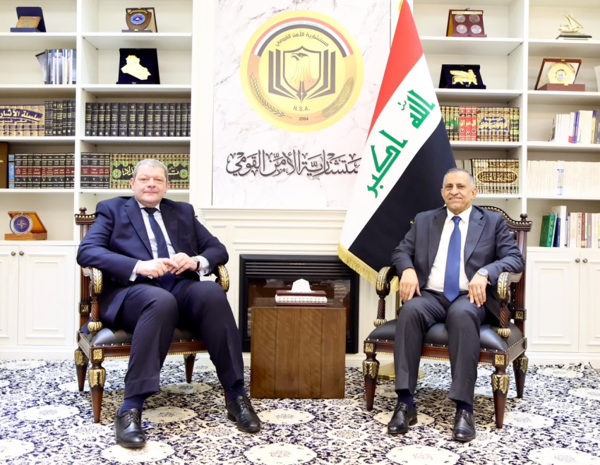 العبودي يبحث مع السفير المصري تعزيز التعاون الأمني
