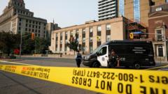 Shots fired at US consulate in Toronto for a second time this year