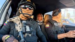 On the front line of Ecuador's drugs war, police fight gangs, guns and corruption