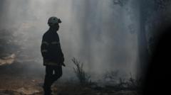 Gironde wildfires pick up as French region braces for new 40C heatwave