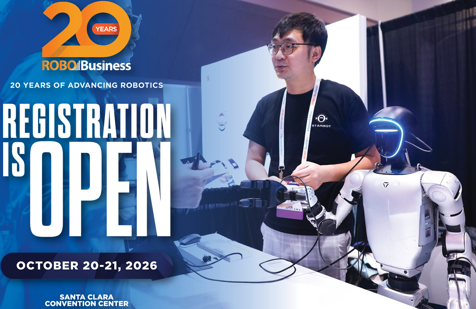 Registration is open for RoboBusiness 2026