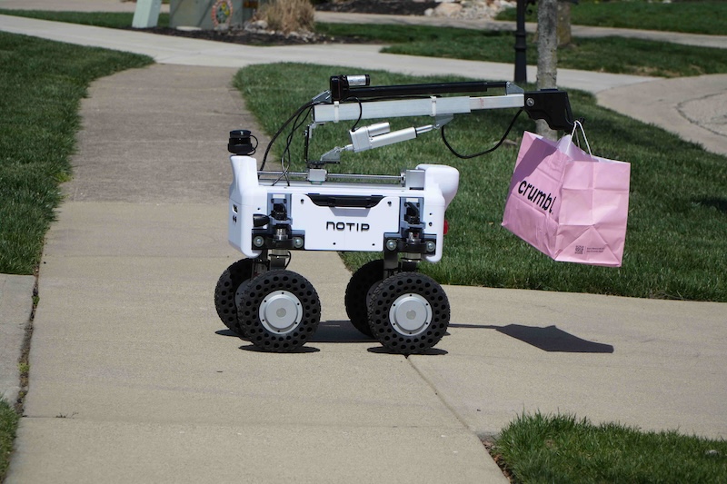 NoTip launches public beta of robotic food delivery platform in Ohio