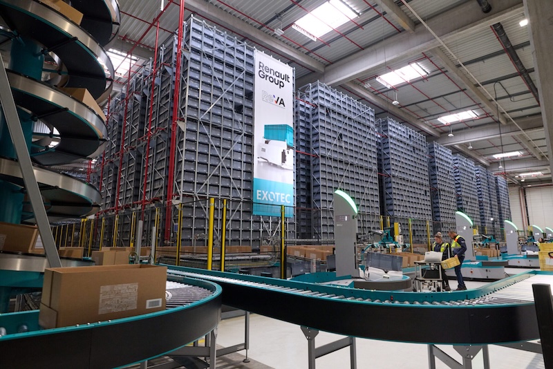 Renault Group expands Exotec warehouse automation across France and Germany