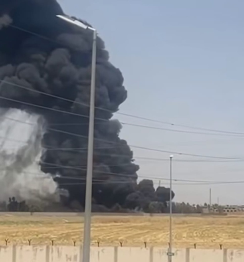 بعد حقل الاحدب.. اندلاع حريق في مصفاة للنفط بناحية شمامك بأربيل