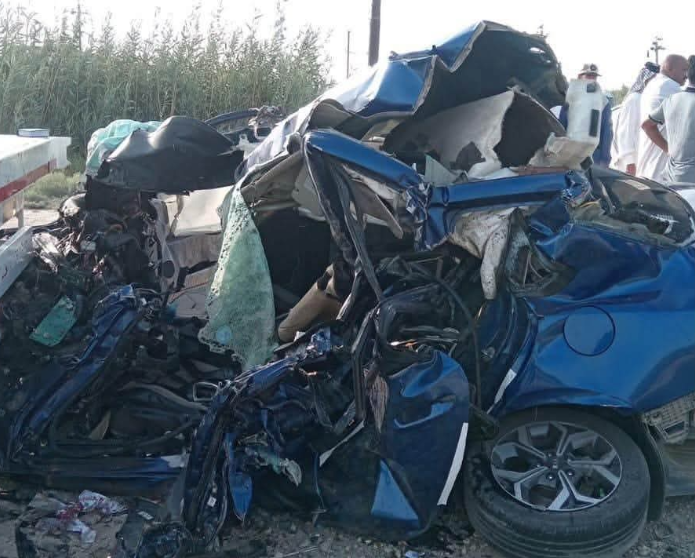 مصرع 3 بينهم عقيد وإصابة 7 من زوار الأربعين بحادث مروع على طريق العزيزية