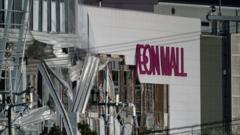 Two workers killed in blast after re-entering quake-hit Japan mall on boss' order