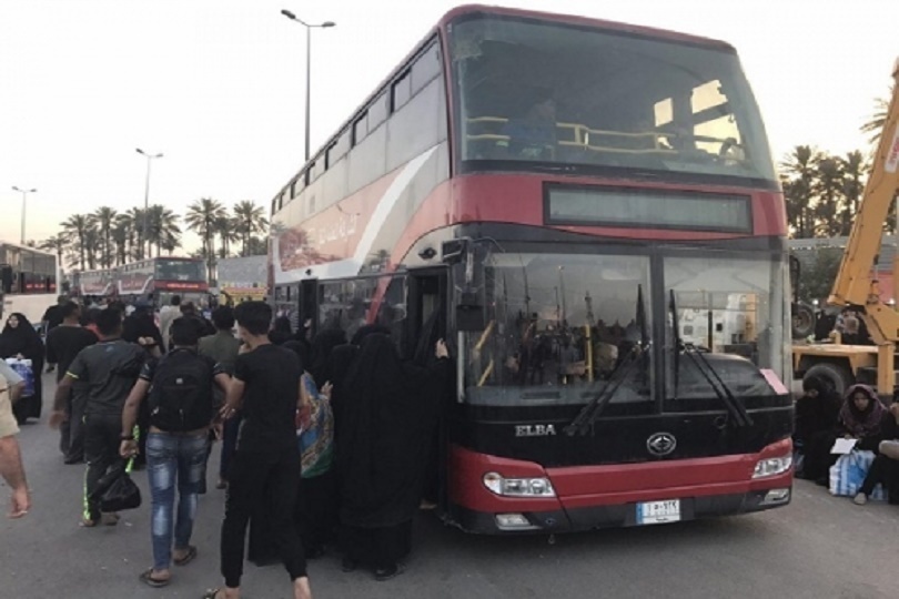 النقل: أكثر من 60 ألف مركبة لتنفيذ خطة التفويج العكسي لزائري الأربعينية