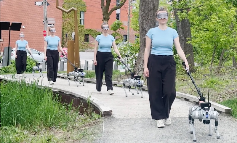Researchers unveil open-source robotic guide dog designed to assist blind and visually impaired people