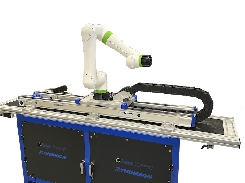 Regal Rexnord and Fanuc launch integrated linear axis for CRX collaborative robots