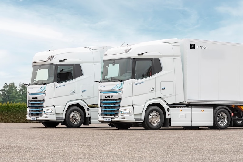 Einride and DAF partner to accelerate scale-up of autonomous electric freight