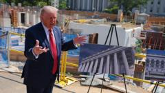 Trump asks Supreme Court to allow ballroom work to continue
