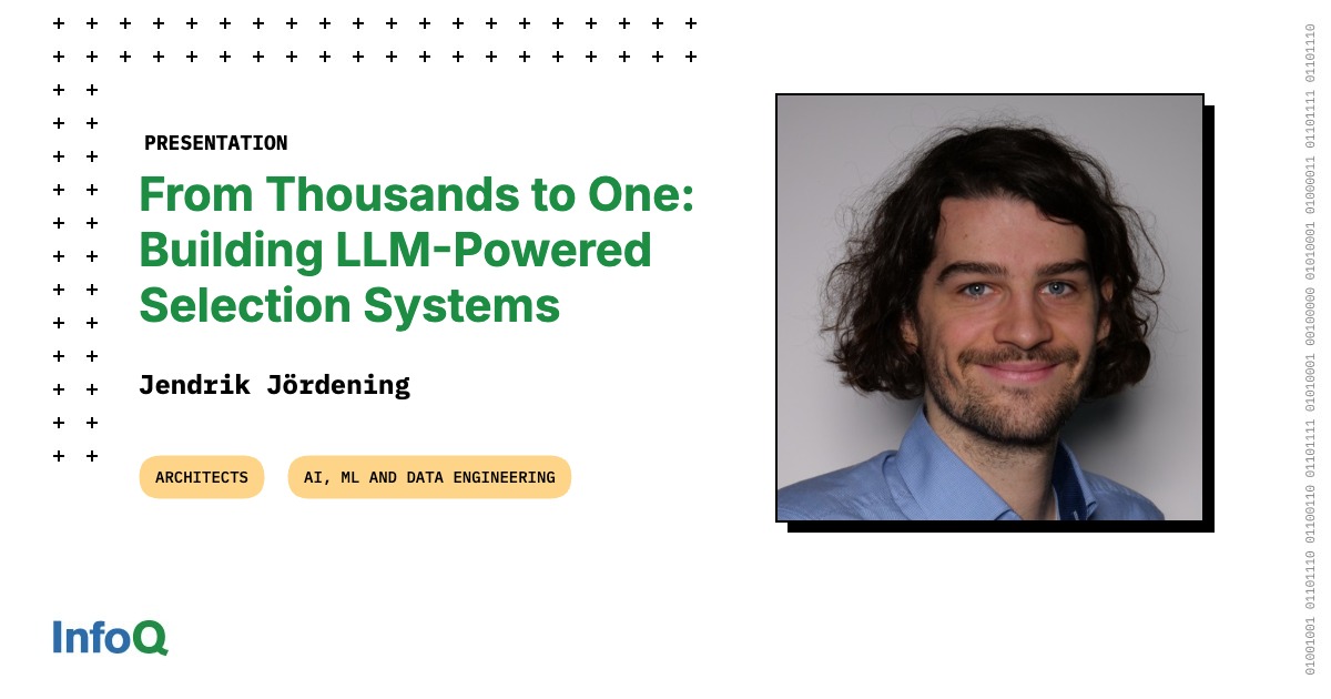 Presentation: From Thousands to One: Building LLM-Powered Selection Systems