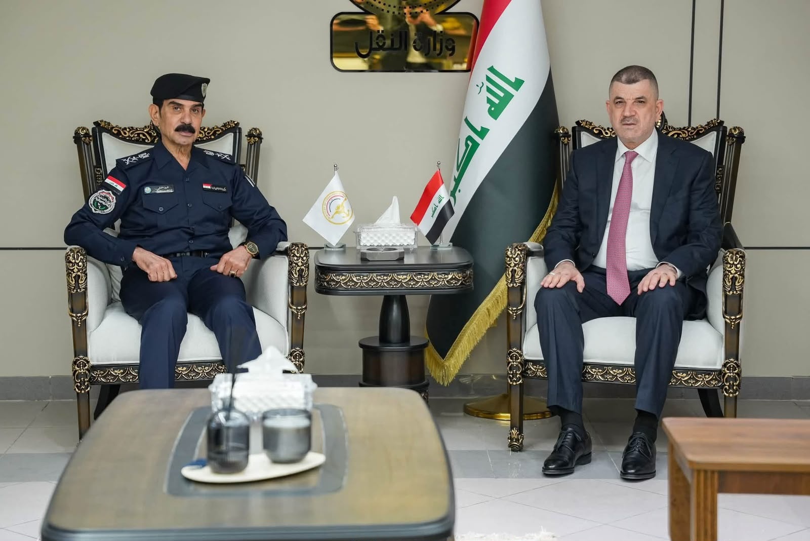 وزير النقل يبحث مع الداخلية تعزيز التعاون وتطوير قطاع النقل