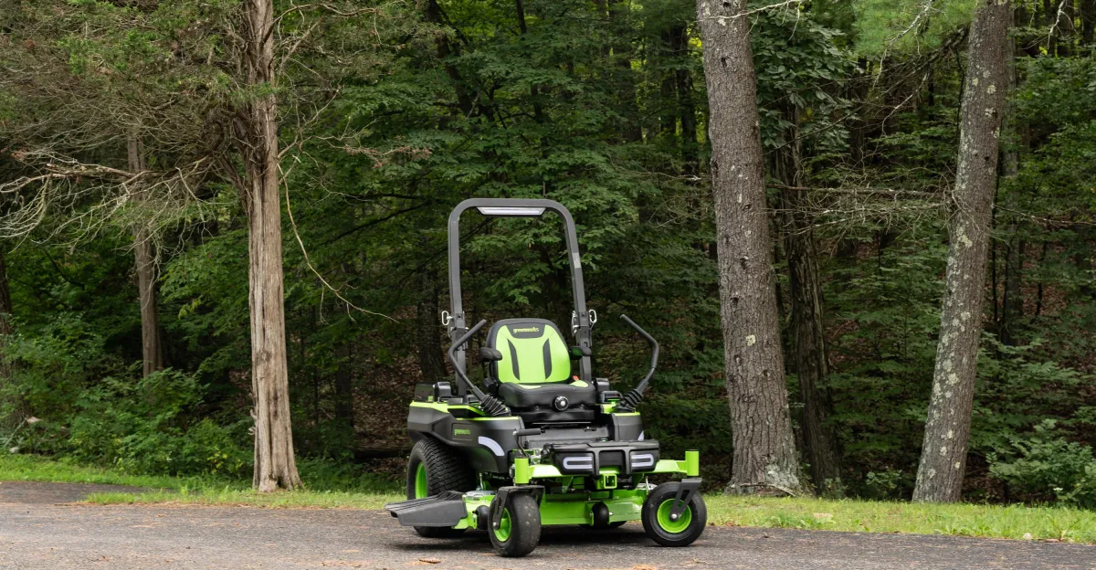 Greenworks’ MaximusZ electric riding mower has five motors and a few compromises