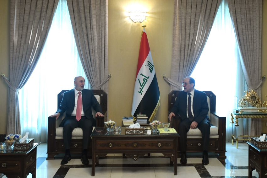 ئاميدي والمالكي يؤكدان أهمية وحدّة الصف ودعم الحكومة لتحقيق الاستقرار