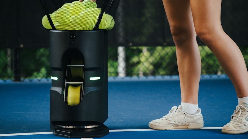 Tennibot launches $1,495 Partner Lite AI ball machine for tennis, padel and pickleball