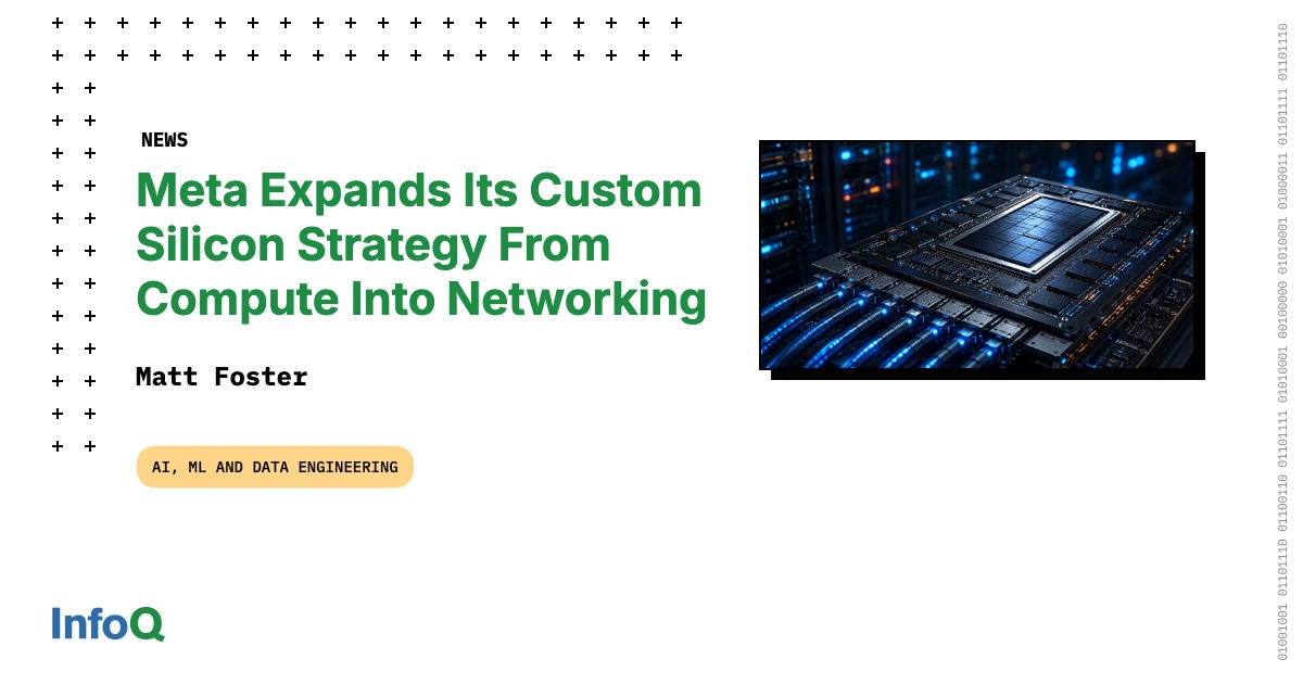 Meta Expands Its Custom Silicon Strategy From Compute Into Networking