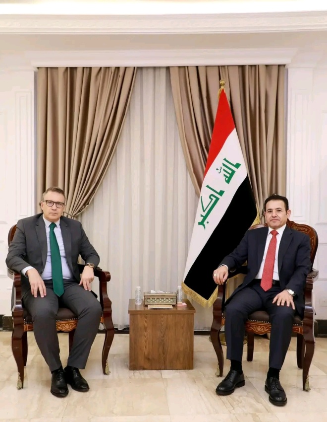 الأعرجي والسفير التركي يبحثان تعزيز التعاون الأمني وتبادل المعلومات الاستخباري
