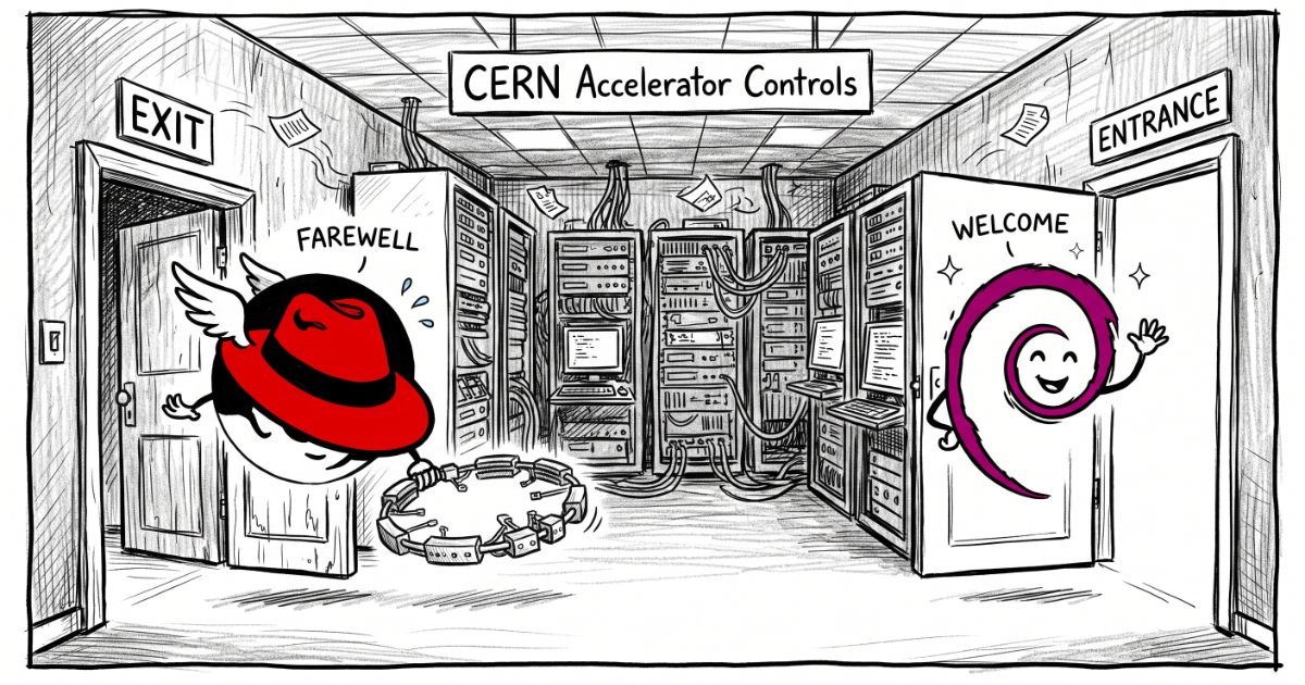 CERN Renounces RHEL in Favor of Debian for Its Accelerator Controls Infrastructure