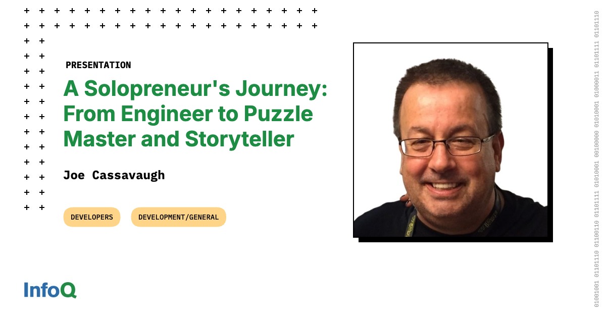 Presentation: A Solopreneur's Journey: From Engineer to Puzzle Master and Storyteller