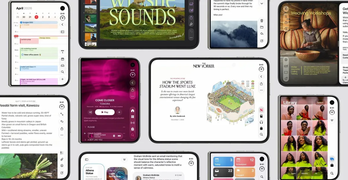 Apple completely revamped iOS 27’s controls and apps for the iPhone Duo