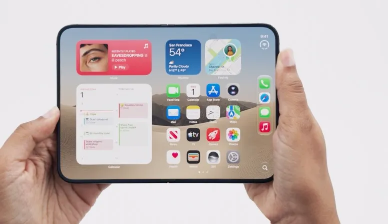 Apple unveils its first foldable, the iPhone Duo