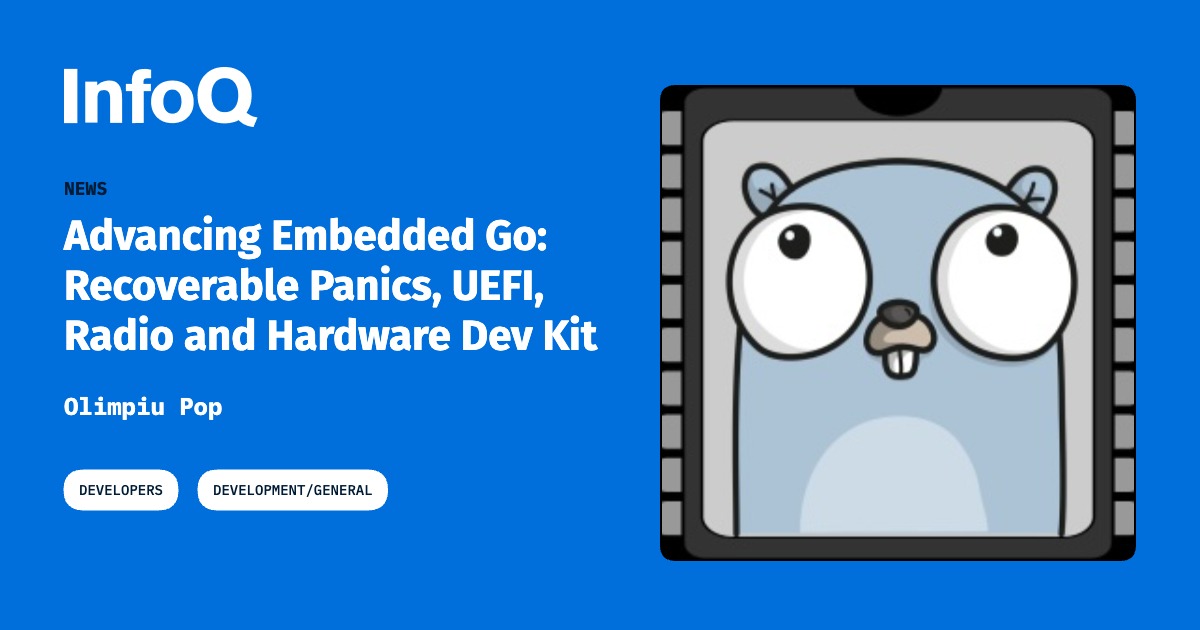 Advancing Embedded Go: Recoverable Panics, UEFI, Radio and Hardware Dev Kit