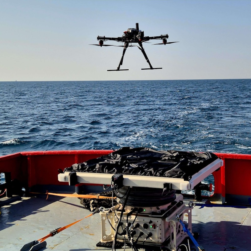 WaiV Robotics completes ‘world’s first’ autonomous offshore landing on a moving vessel at night