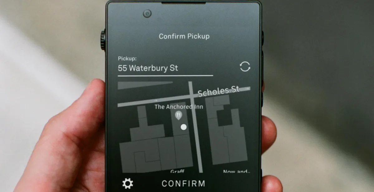 Now Light’s minimalist phone can easily call an Uber