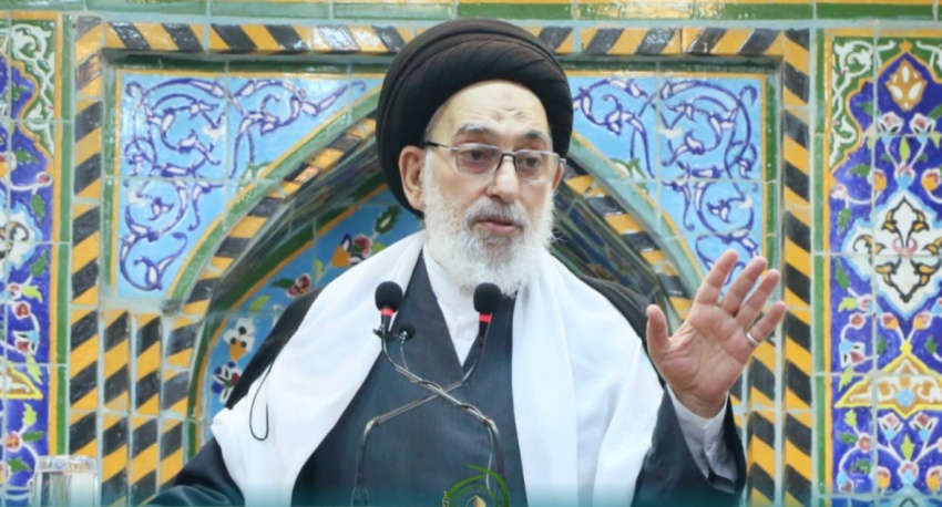 امام خطبة الجمعة يشكر أهالي البصرة على الغاء حفل سبيس تون