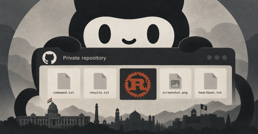 Transparent Tribe Deploys New Rust Backdoor Using Private GitHub Repositories for C2