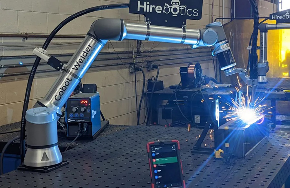Hirebotics adds line tracking and linear rail capabilities to its cobots