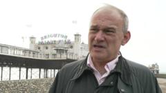 Davey says Lib Dems are 'firewall against Farage' as conference begins