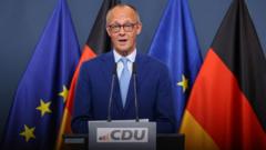 German Chancellor Merz vows to stay on despite 'disaster' state election exit polls