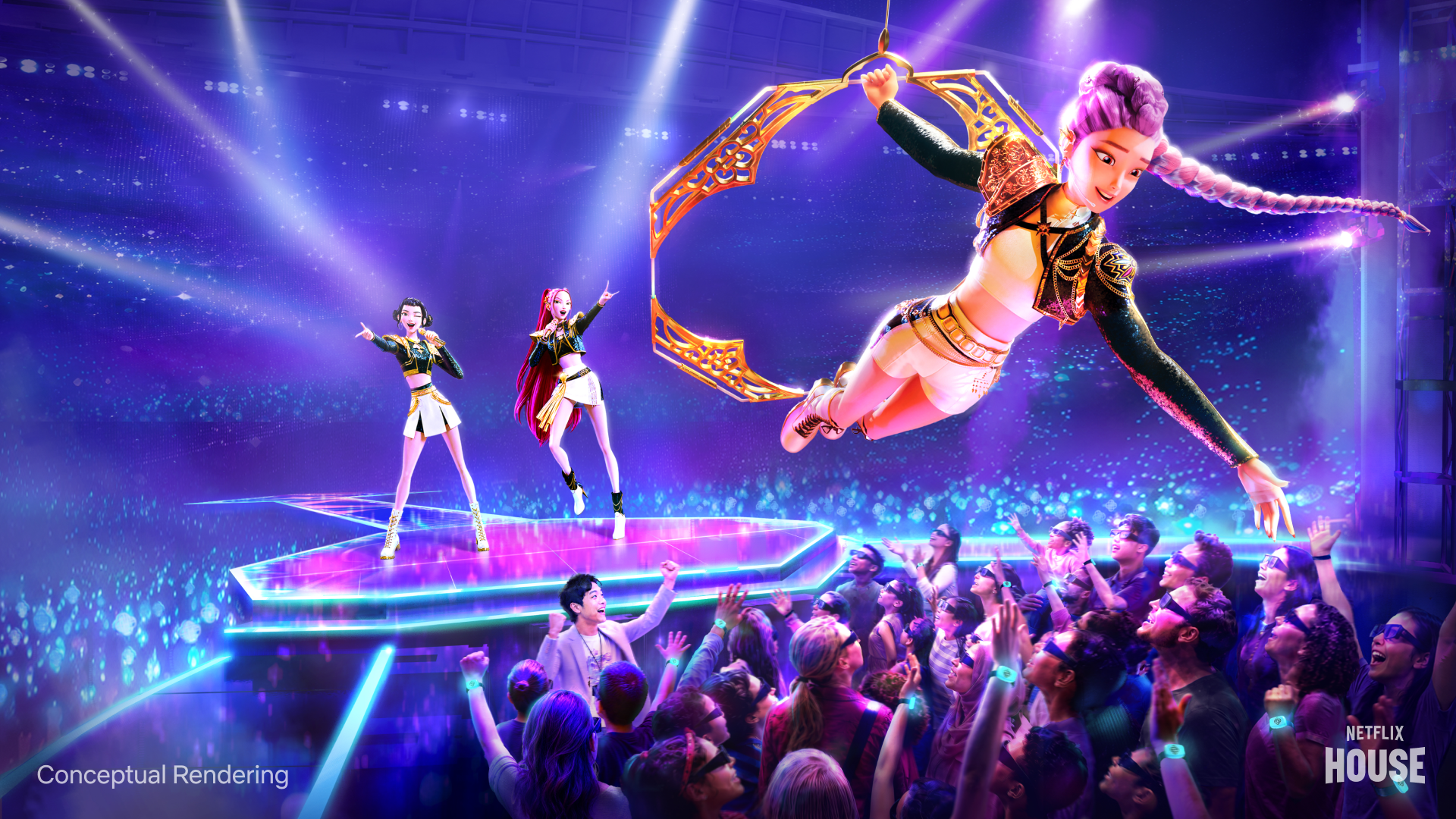Netflix Unveils ‘Kpop Demon Hunters’ Immersive Experience